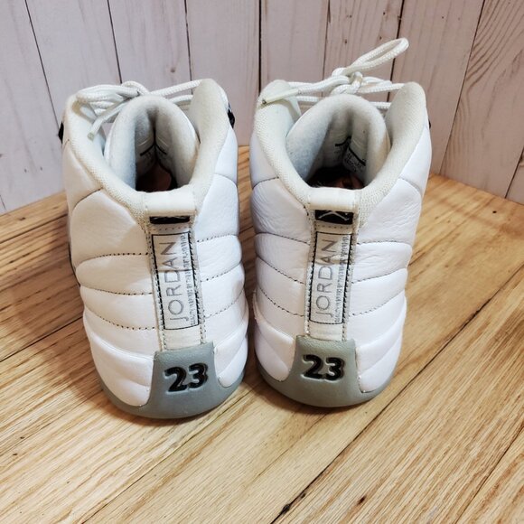 510815 108 Nike Air Jordan 12 Retro GS 'Wolf Grey' 7Y - Picture 4 of 6